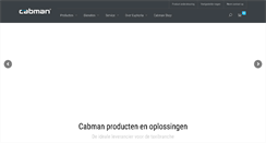 Desktop Screenshot of cabman.nl